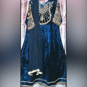Gorgeous Indian Pakistani maxi dress gown